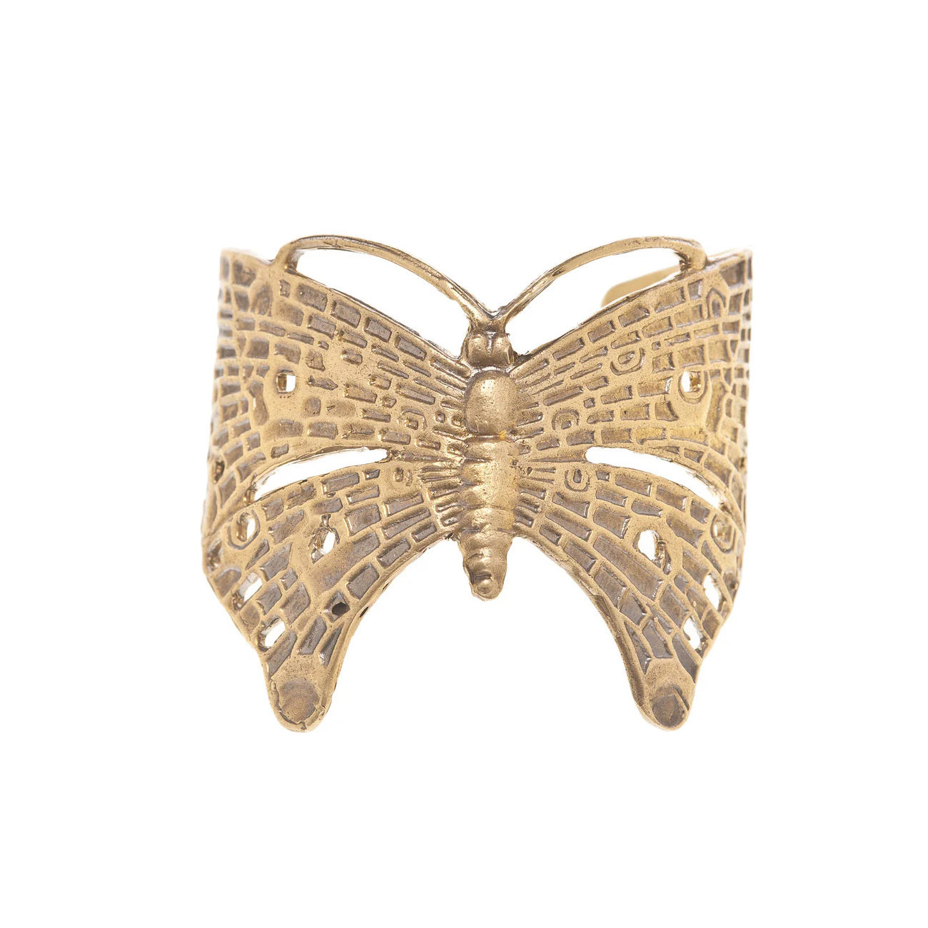 Butterfly Cuff Statement Bracelet