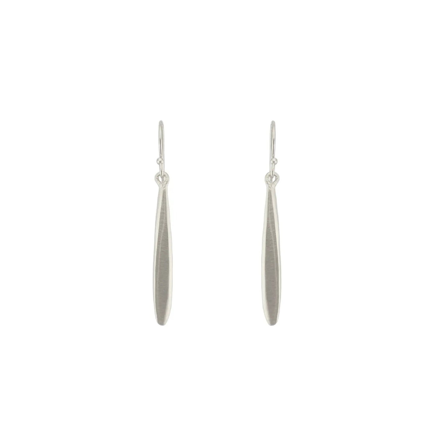 Medium Drop Earrings - Sterling Silver