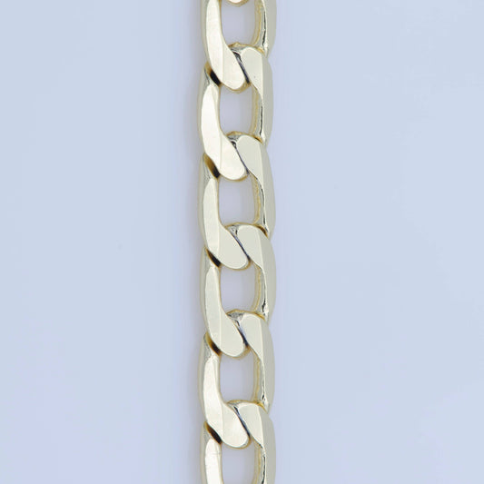 Gold Filled 3.2mm Curb Chain Necklace - 18"