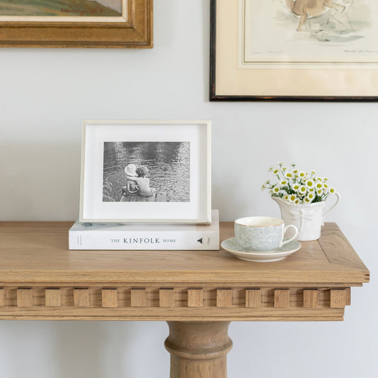 4x6 Silver Plated Shadowbox Picture Frame