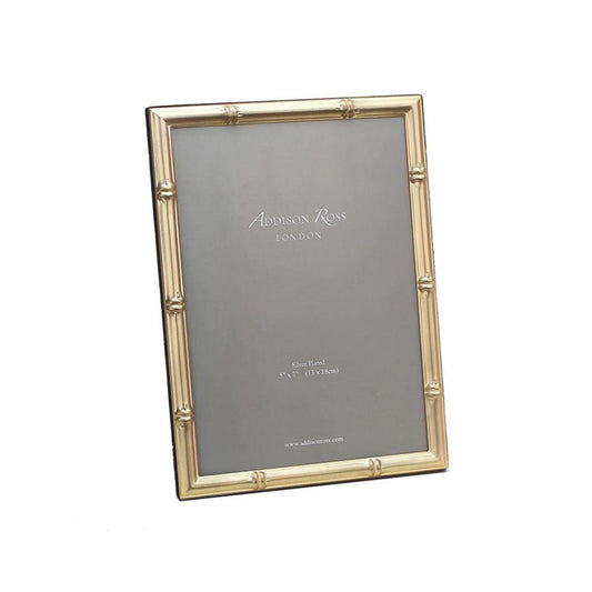 4x6 Gold Bamboo Picture Frame
