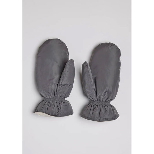 Apres Ski Mittens - Grey
