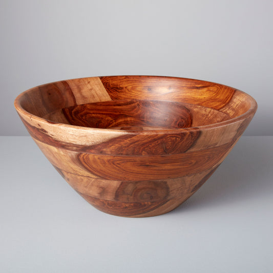Large Rosewood Salad Bowl