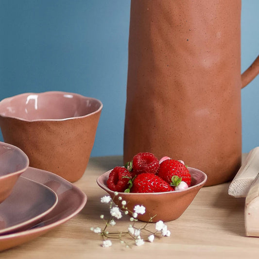 Tam Pinch Bowl - Terracotta Rose