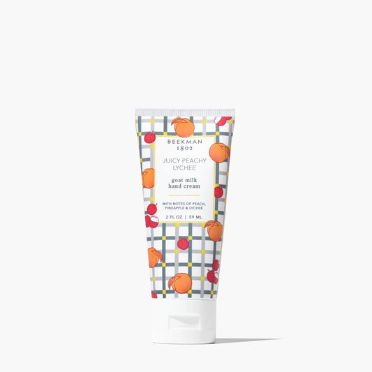 Goat Milk Hand Cream - Juicy Peachy Lychee