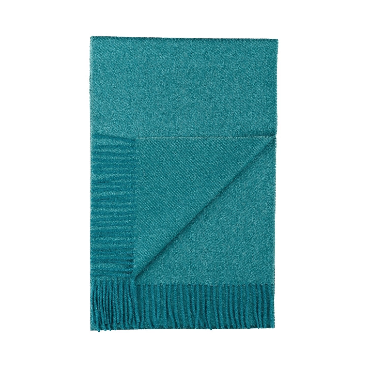 Baby Alpaca Solid Scarf - Jade