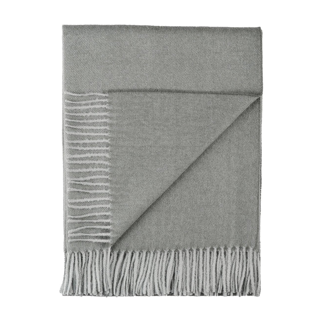 Baby Alpaca Throw Blanket - Iron Ore