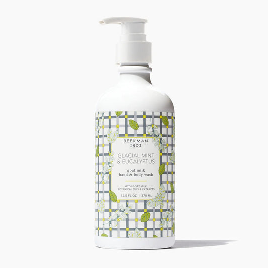 Hand & Body Wash | 12.5 oz Pump Bottle - Glacial Mint & Eucalyptus