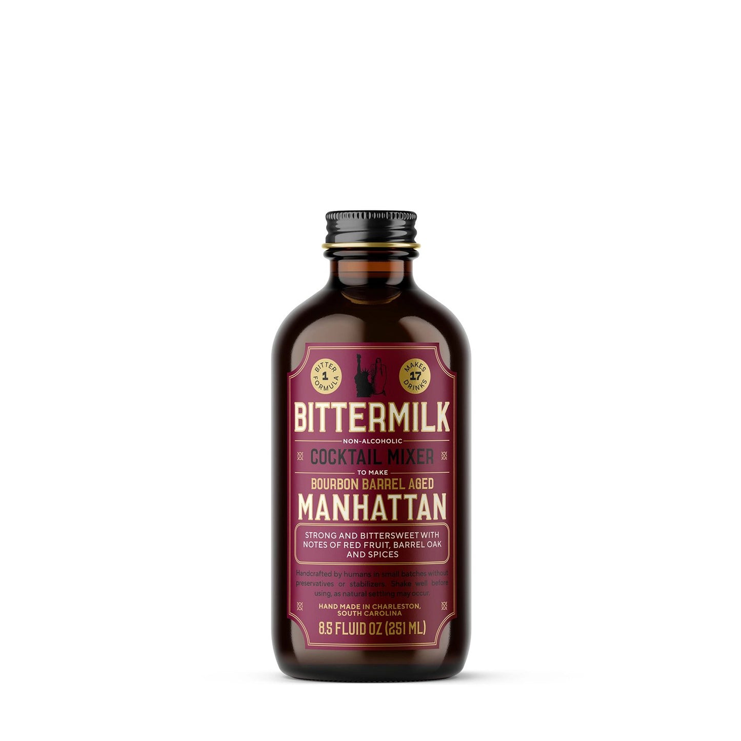 Bourbon Barrel Aged Manhattan Cocktail Mixer