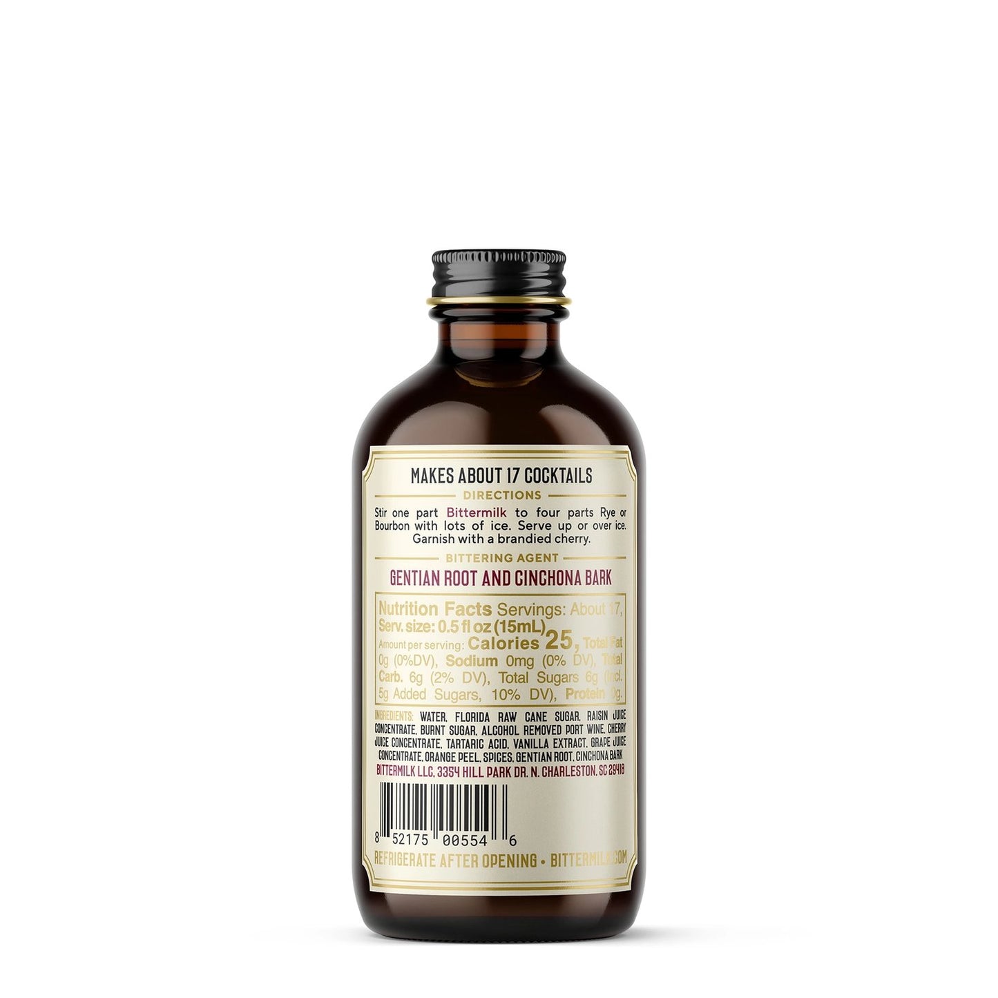 Bourbon Barrel Aged Manhattan Cocktail Mixer