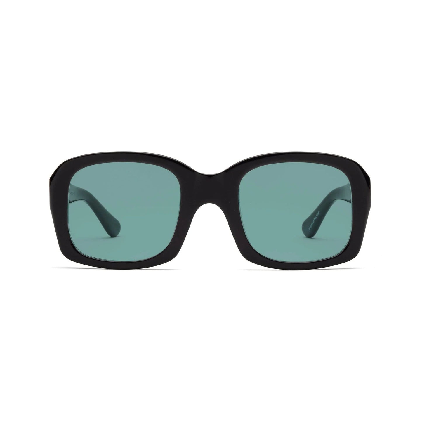 Shelby Sunglasses - Gloss Black - Zeiss Lightpro Green