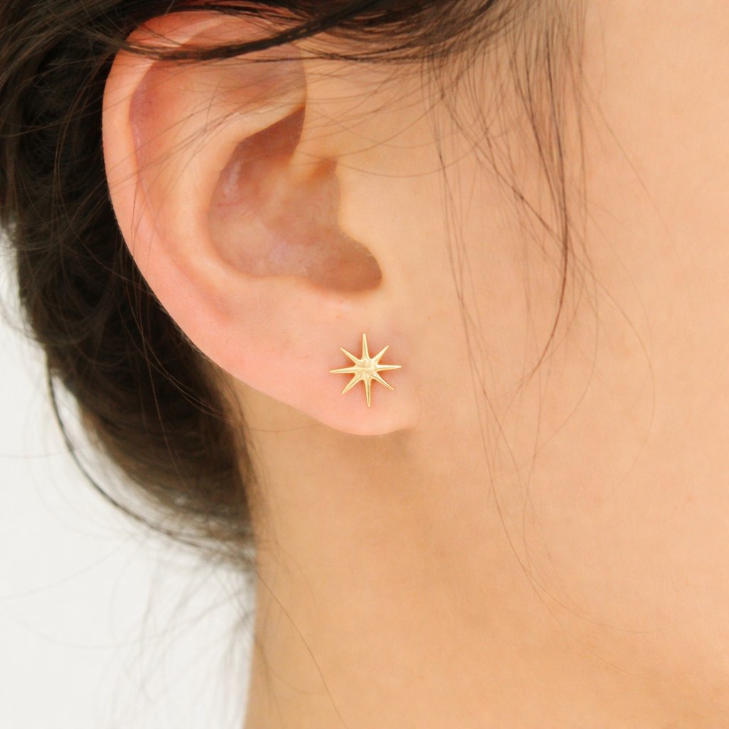 14k Gold ‘Twinkle’ Stud Earrings