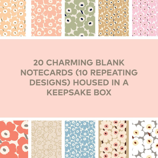 Marimekko Notes - Pastels: 20 Notecards + Envelopes (Boxed Set)