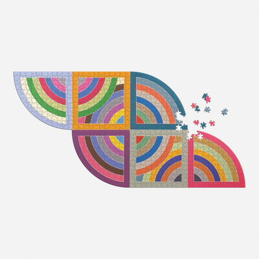 MoMA | Frank Stella 750-Piece Shaped Jigsaw Puzzle
