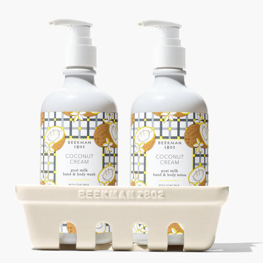 Goat Milk Hand Cream | 12.5 oz Pump Bottle - Coconut Cream