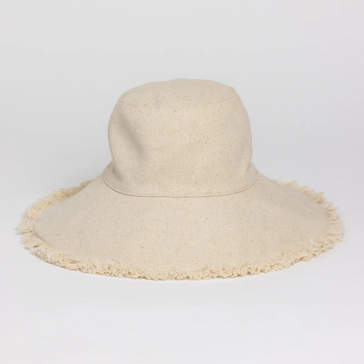 Canvas Packable Sun Hat - Natural