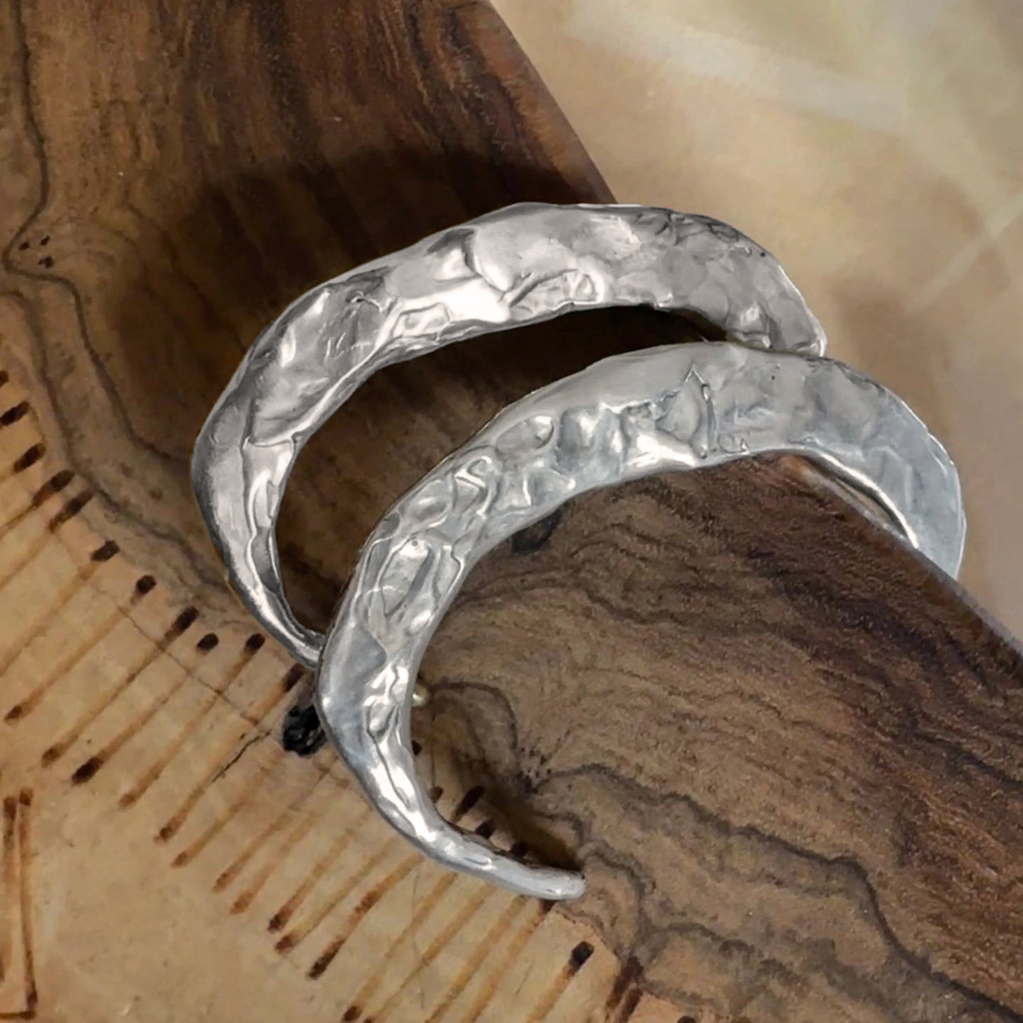 Sterling Silver Cassia Cuff Bracelet