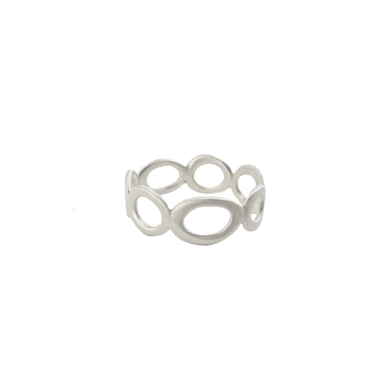 Circles Ring - Sterling Silver (Select Size)
