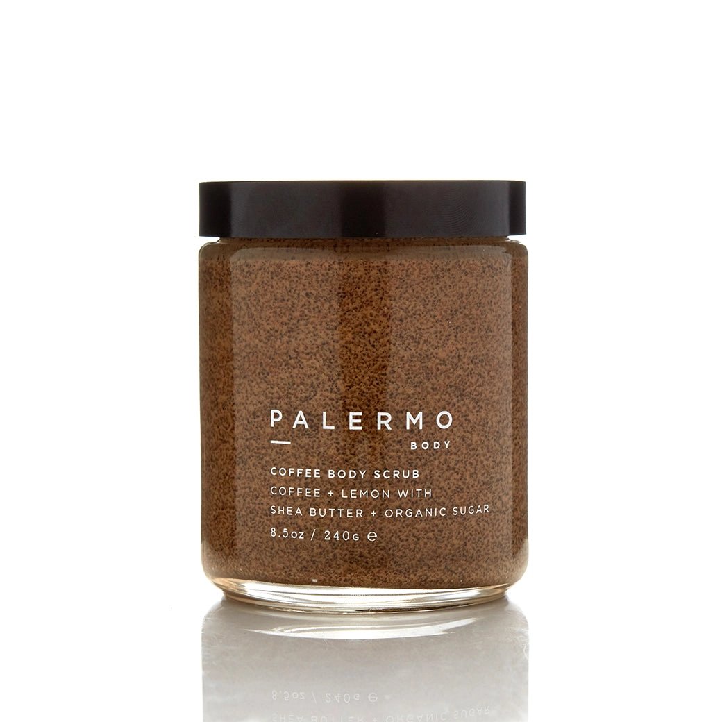 Coffee Body Scrub - Fair-Trade Organic Coffee + Lemon