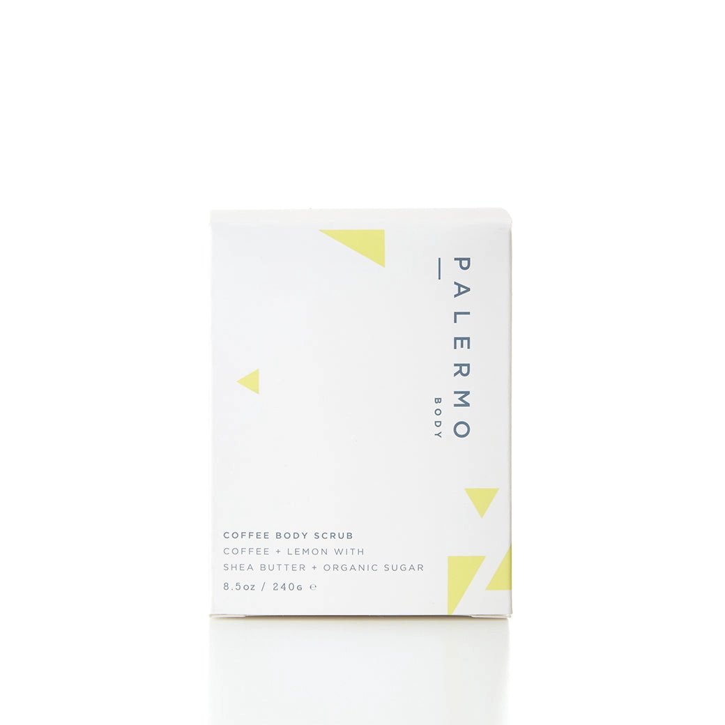 Coffee Body Scrub - Fair-Trade Organic Coffee + Lemon
