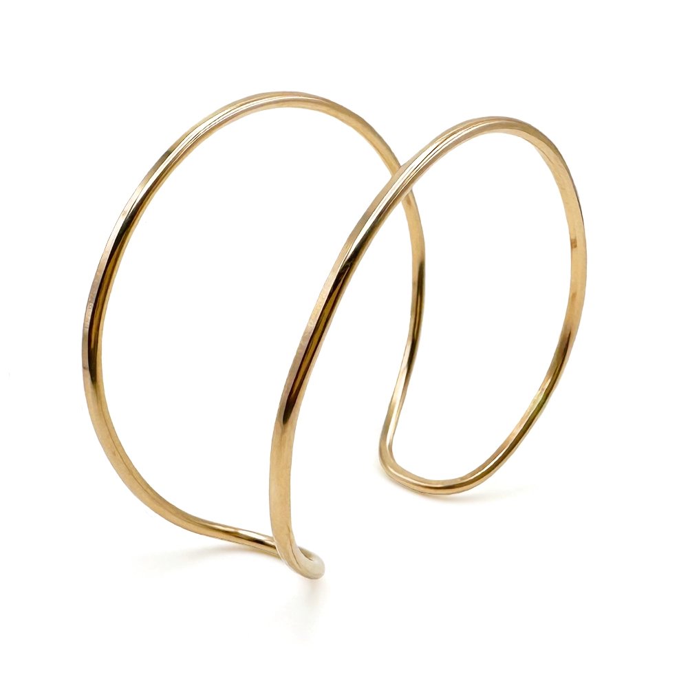 Gold Diabolique Statement Cuff