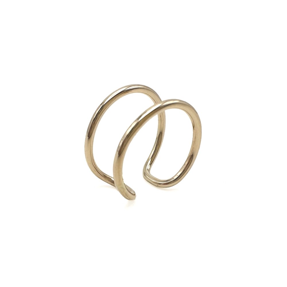 Gold Diabolique Statement Ring