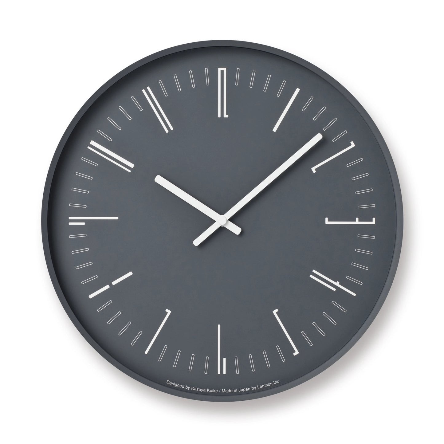 DRAW Wall Clock - Black