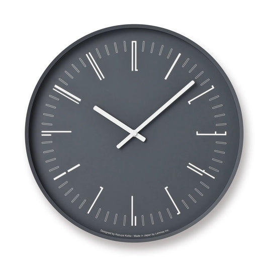 DRAW Wall Clock - Black