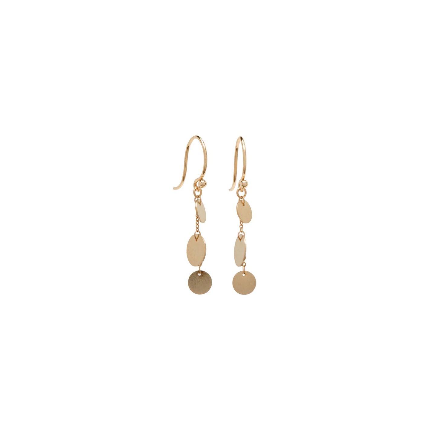 14k Gold Petite Confetti Earrings