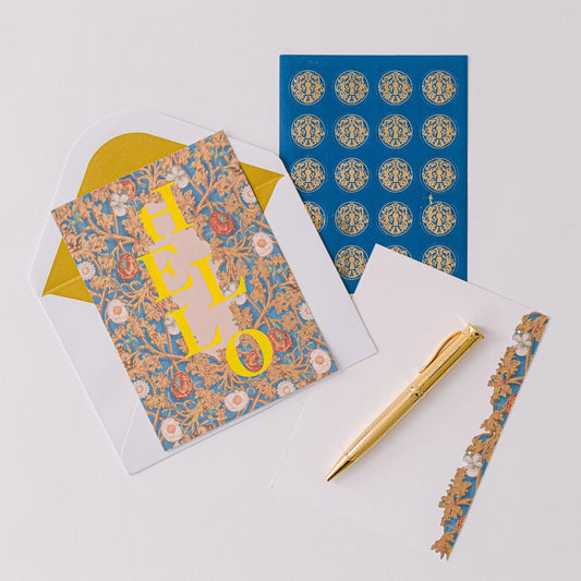 ‘Illumination in Blue’ Luxury Stationery Set