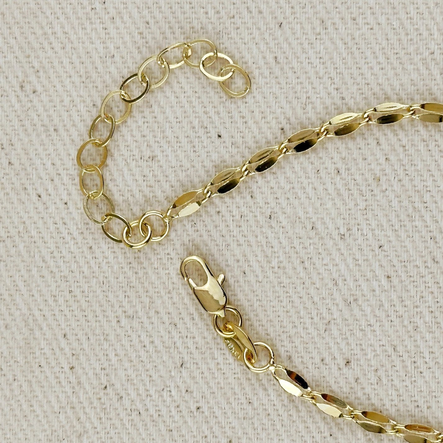 Fancy Oval Chain Bracelet - Gold Filled