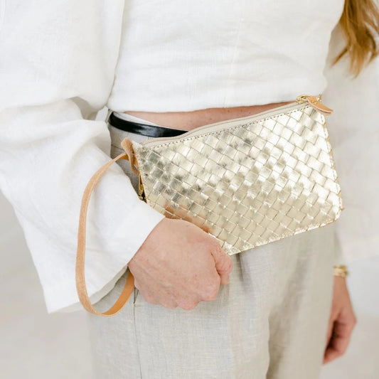 Gimi Woven Pouch - Large (select color)