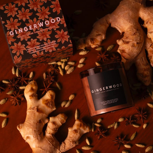 Gingerwood 10 oz. Soy Coconut Wax Candle