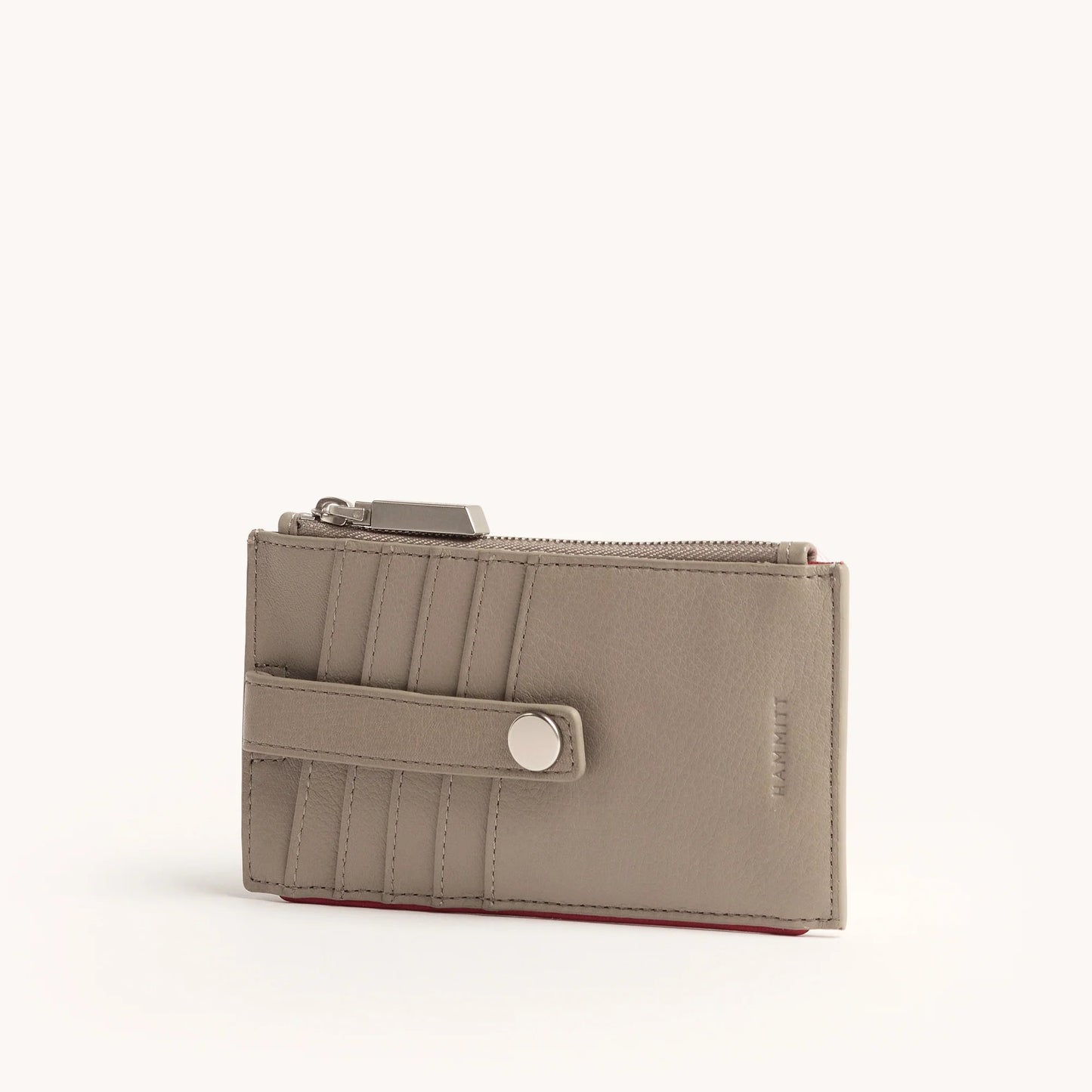 Hammitt 210 West Wallet - Pewter Pebble/Brushed Silver