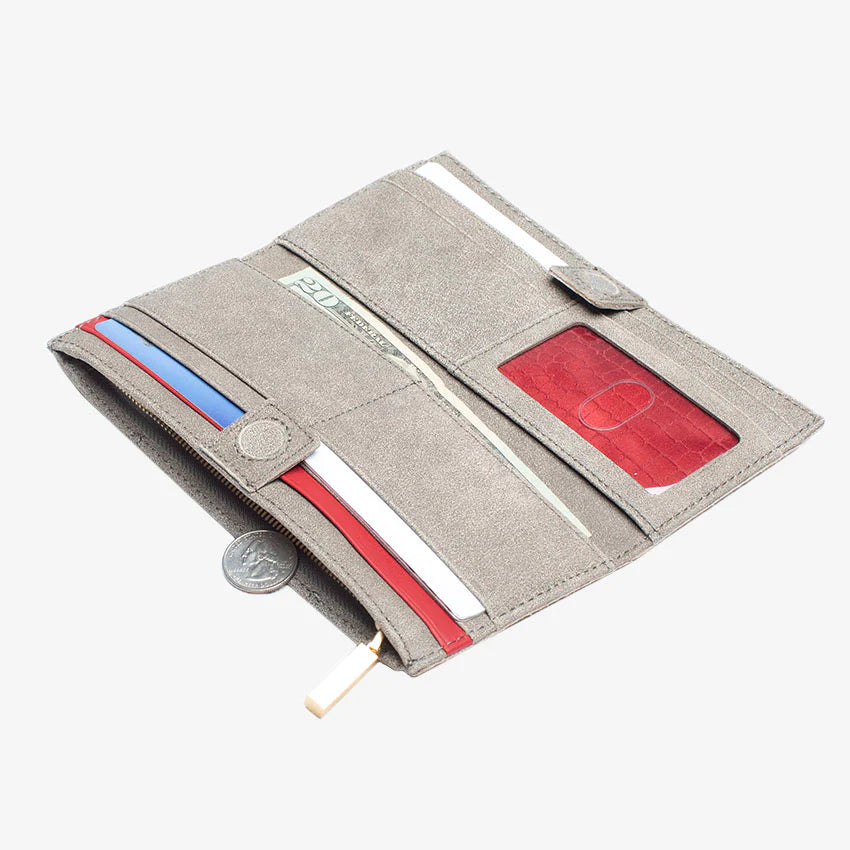 Hammitt 110 North Wallet - Pewter/Brushed Gold