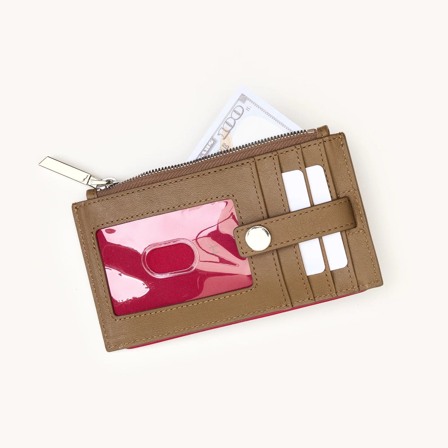 Hammitt 210 West Wallet - Dune/Silver