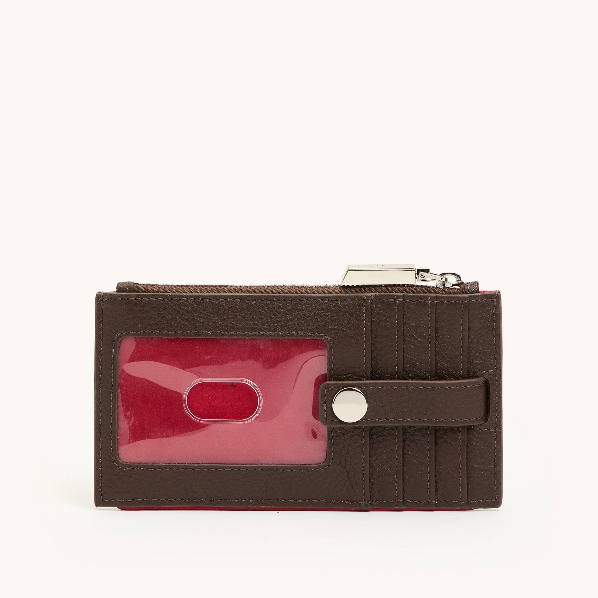 Hammitt 210 West Wallet - Espresso Pebble/Silver