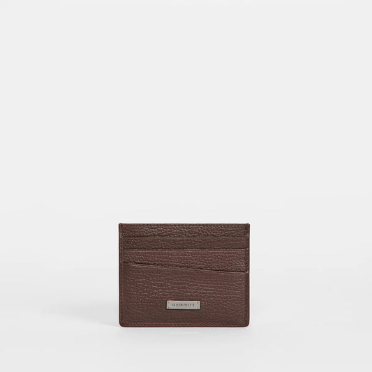 Hammitt Cambria Card Case - Bourbon/Gunmetal