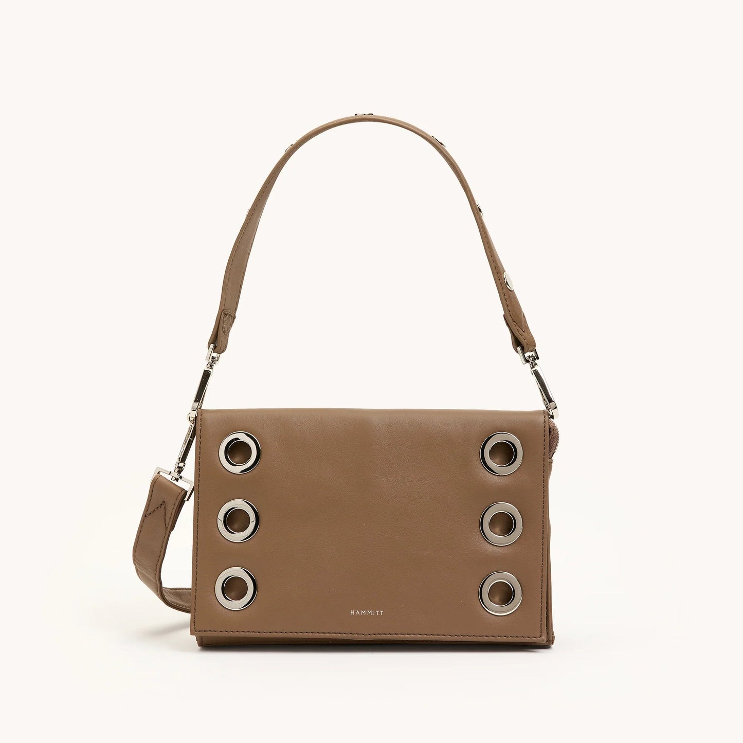 Hammitt Montana Clutch SML - Dune/Silver