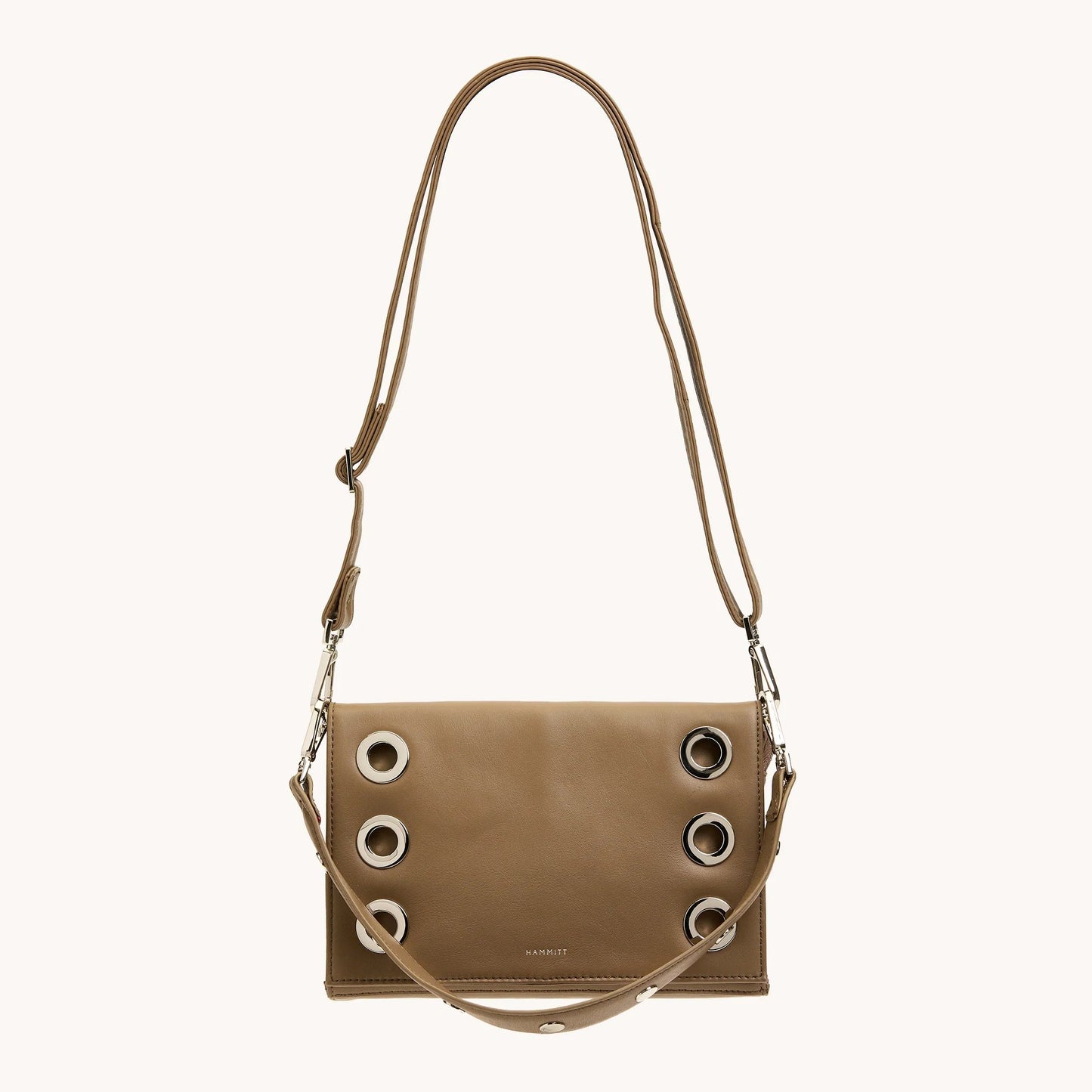 Hammitt Montana Clutch SML - Dune/Silver