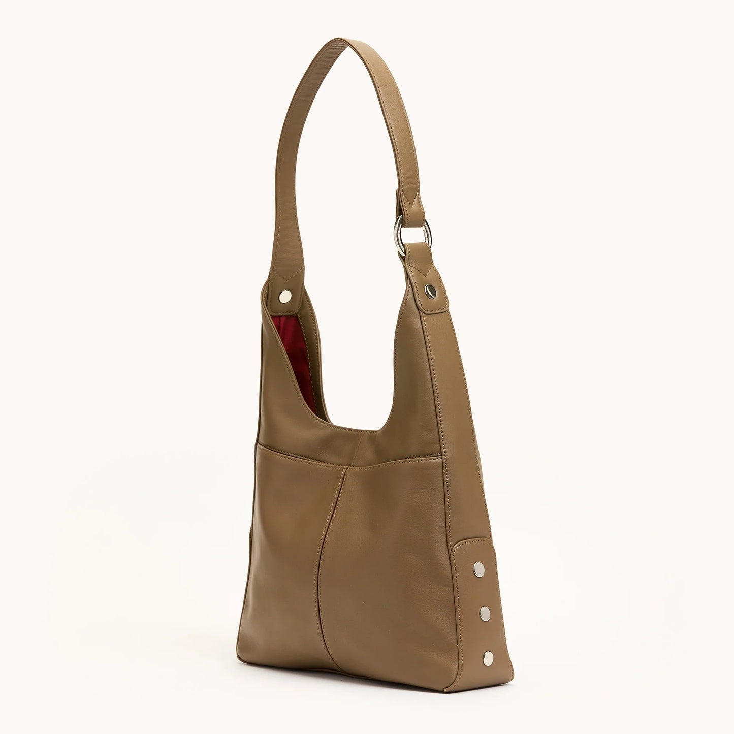 Hammitt Tim Medium Bag - Dune/Silver