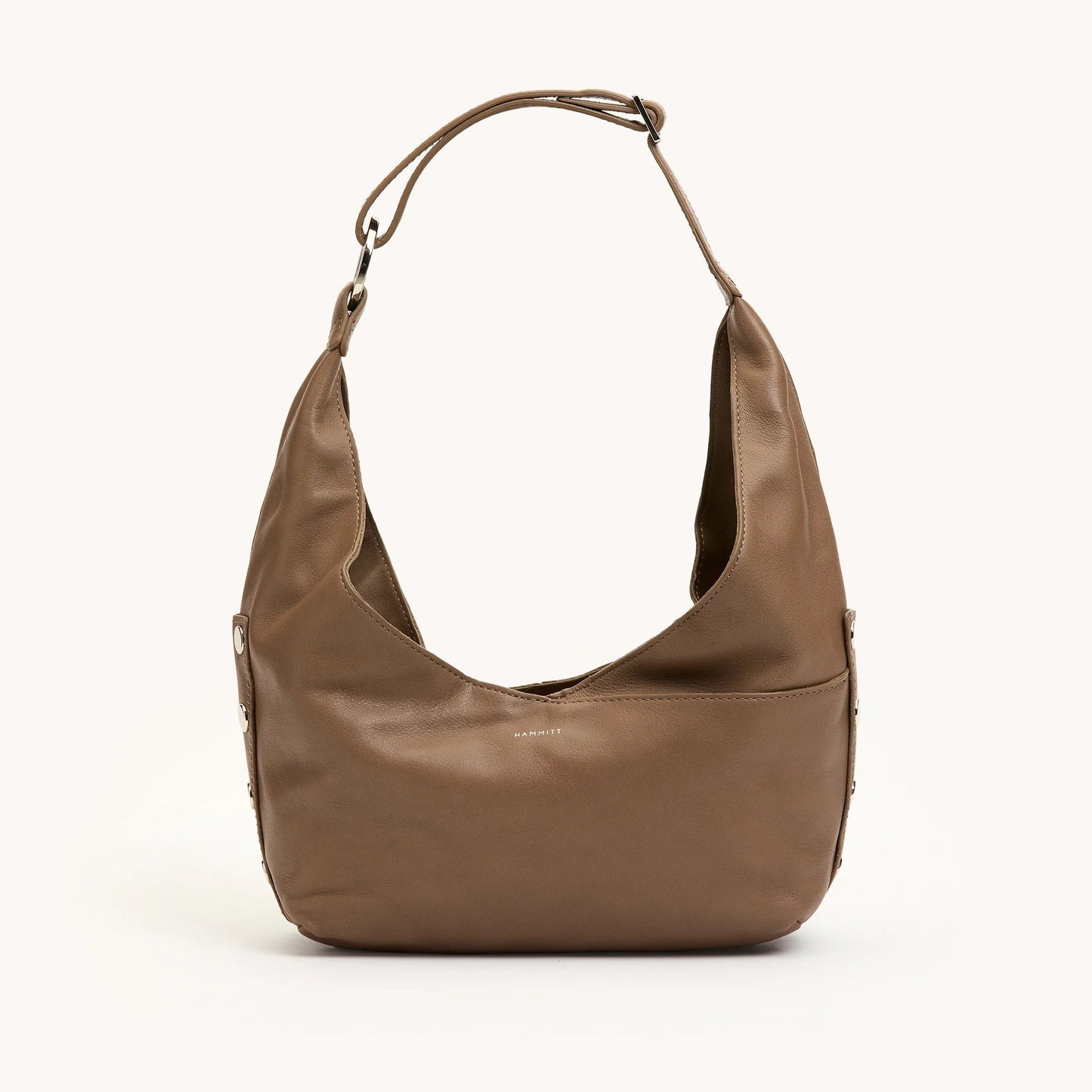 Hammitt Tom Zip Medium Bag - Dune/Silver