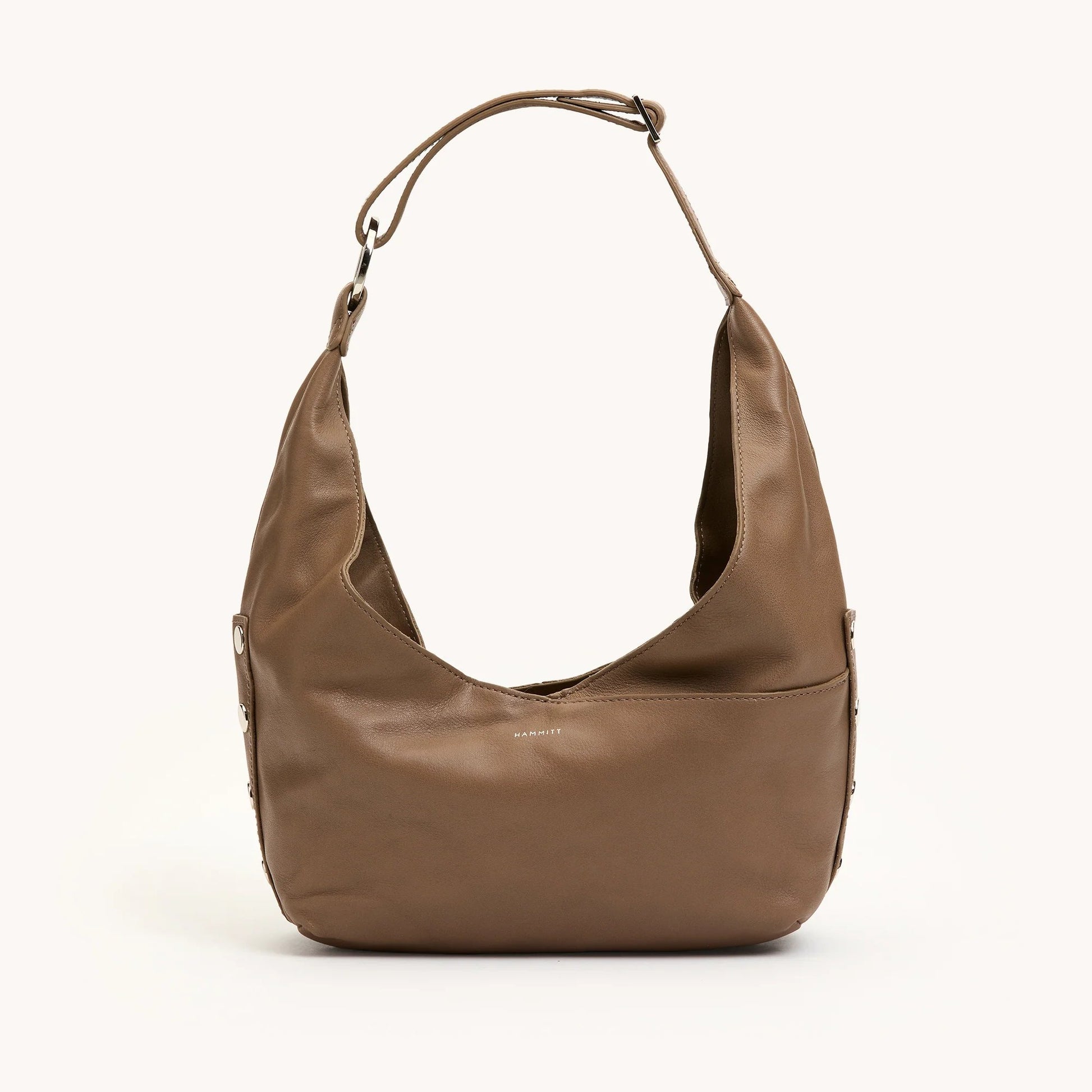 Hammitt Tom Zip Medium Bag - Dune/Silver