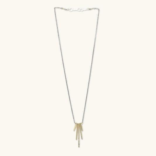 Art Deco Mixed-Metal ‘Reverie’ Necklace