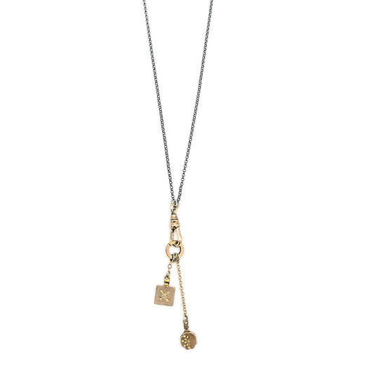 Intaglio Collection Vintage 1920's Charm Necklace