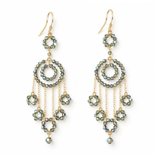 JK Archival Edition: The Onyx Chandelier Earrings