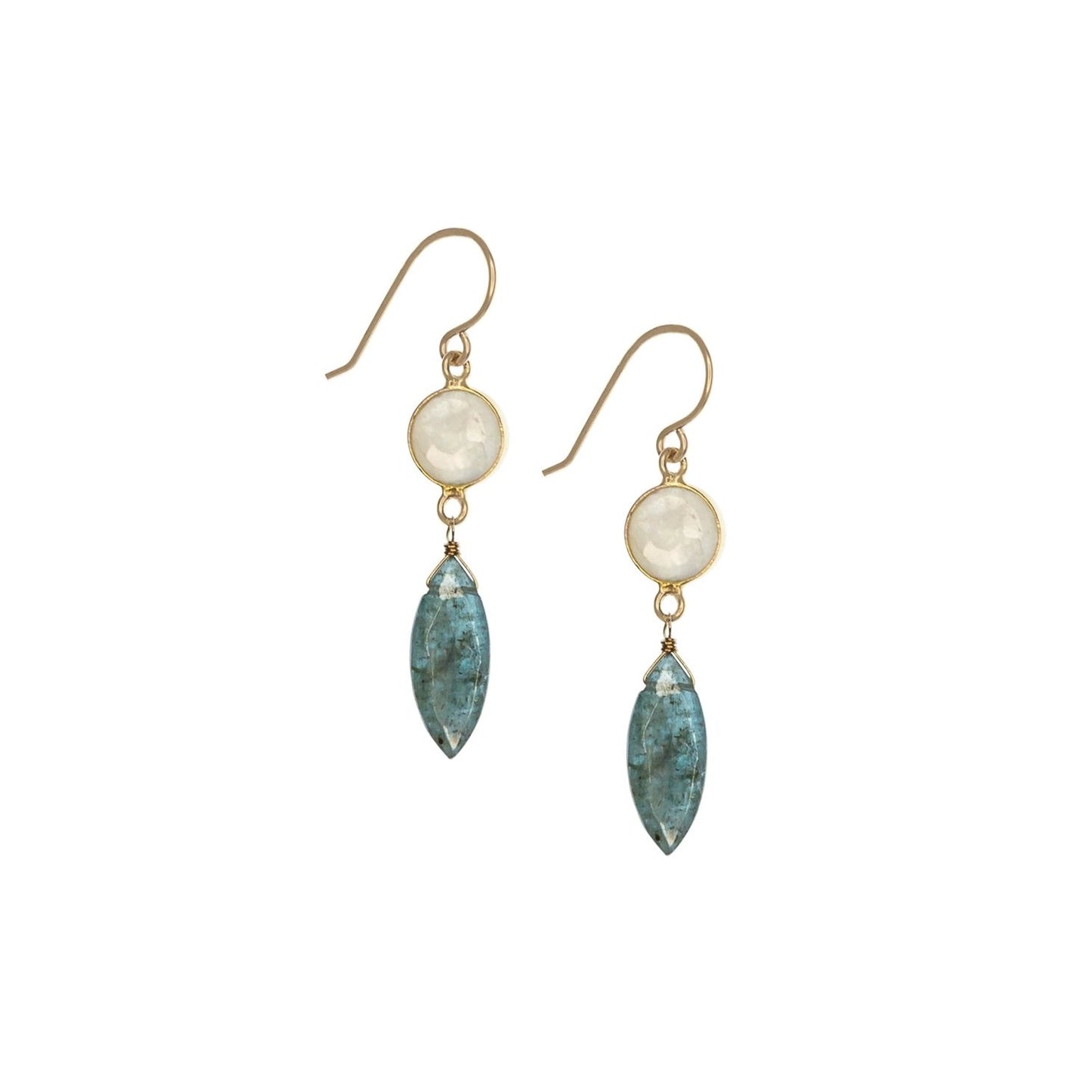 ‘Kyanite Moon’ Earrings