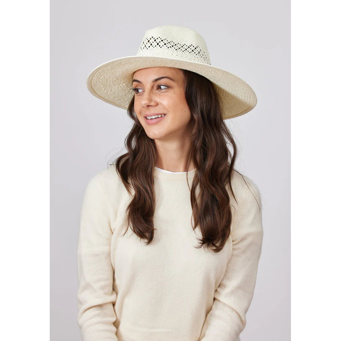 Luxe Packable Sun Hat - Bleach