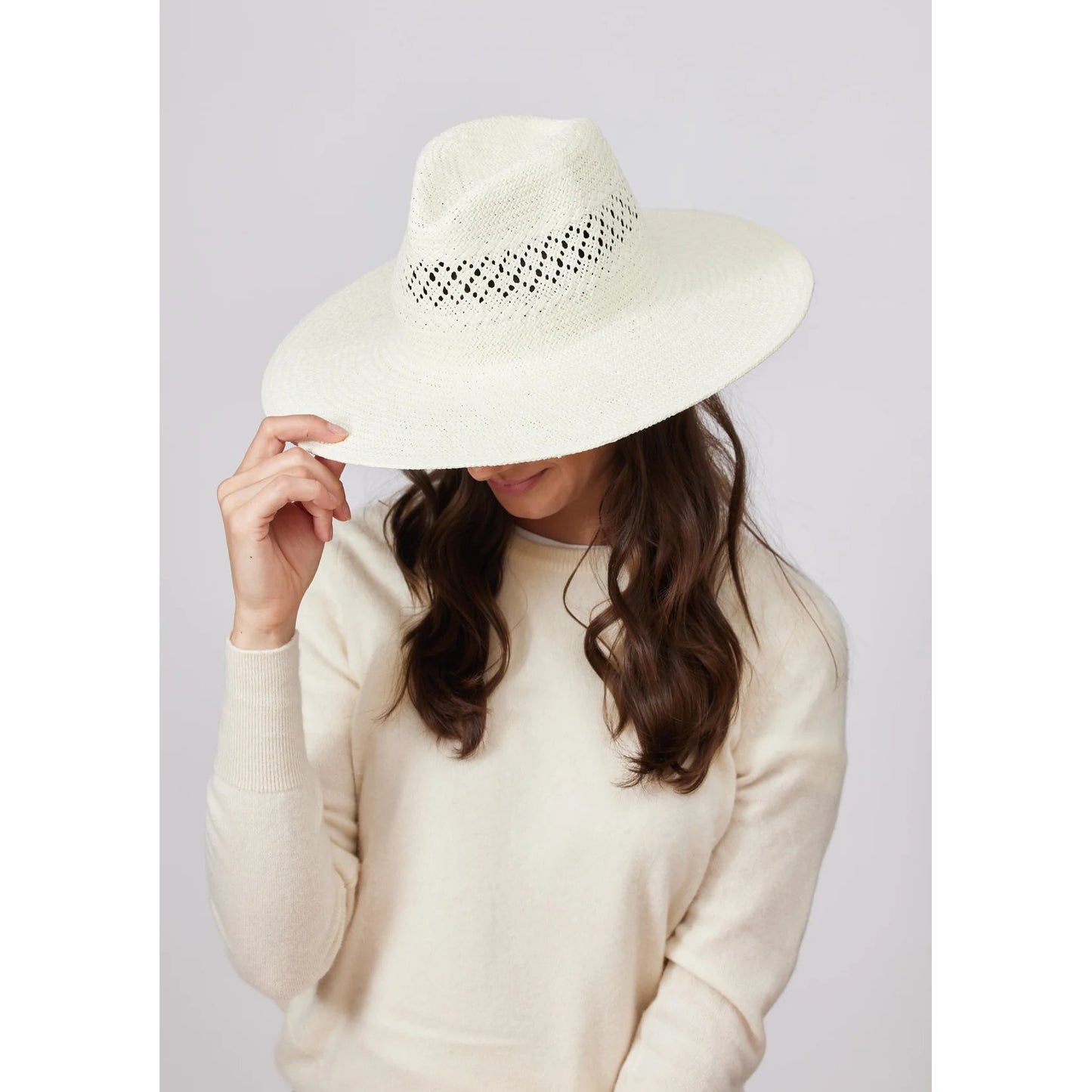 Luxe Packable Sun Hat - Bleach