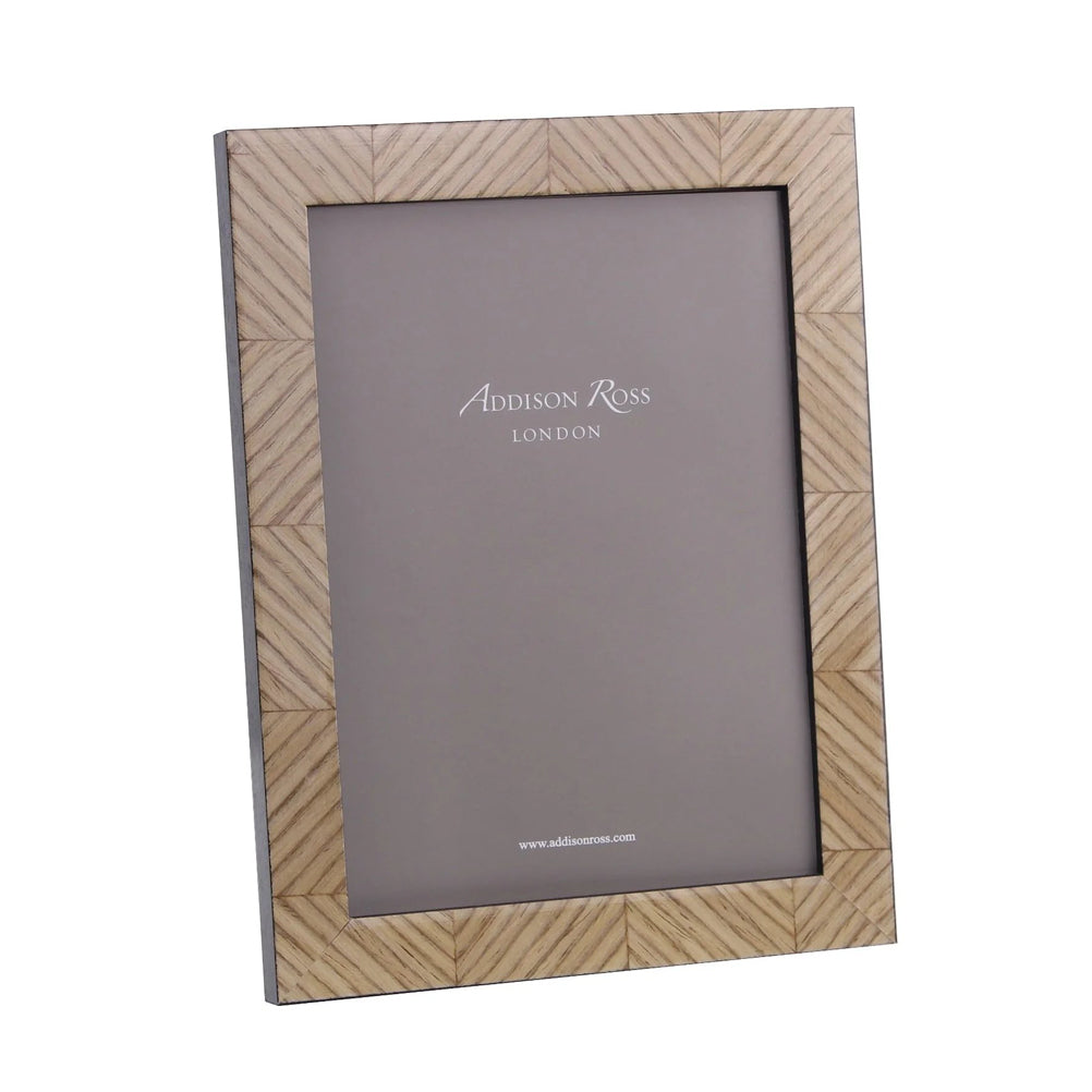 5x7 Champagne Marquetry Picture Frame